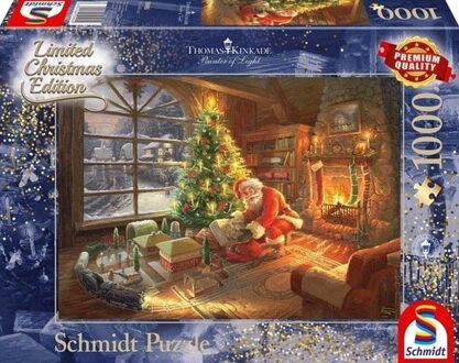 Schmidt legpuzzel Santa Is Here karton 1000 stukjes