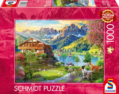 Schmidt Relaxing in the Dolomites puzzel (1000 stukjes)