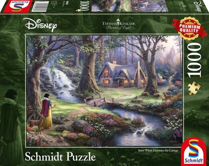 Schmidt Snow White Discovers the Cottage - Puzzel (1000)