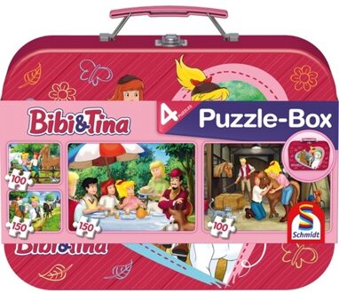 Schmidt Spiele Puzzle Bibi & Tina Puzzle-Box, Metal Puzzel