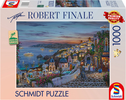 Schmidt Sunset in Santorini Puzzel (1000 stukjes)