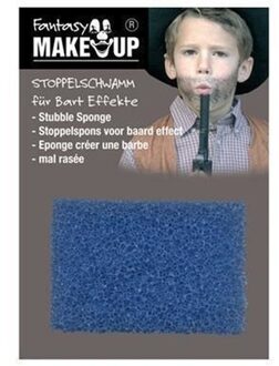 Schmink/make-up sponsje voor stoppelbaarden - Stoppelspons - Schminken