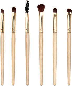 Schmink penselen - 5x stuks - kwasten - cosmetica en schmink - synthetisch Multi