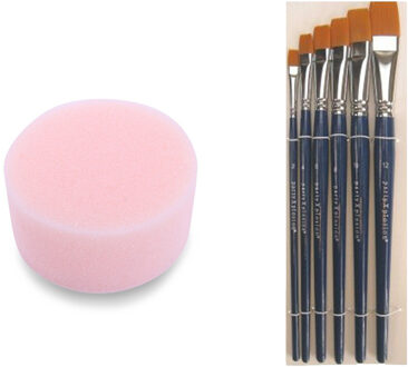 Schmink penselen en sponsjes - schminkset - voor kinderen en volwassenen