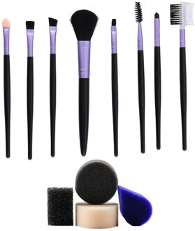 Schmink penselen en sponsjes - schminkset - voor kinderen en volwassenen