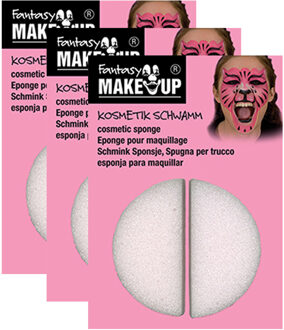 Schmink sponsjes - 6x - rond