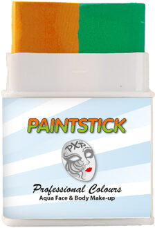 Schmink stift in carnaval thema kleuren - oranje/groen - Tilburg