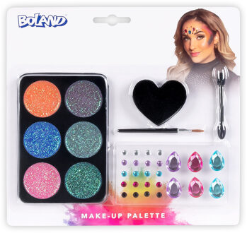 Schminkset Glamour Met Glitter Multikleur - Print