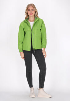Schmuddelwedda Anorak Dames lichtgroen