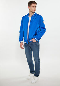 Schmuddelwedda college jack Heren KONING BLAUW - XL