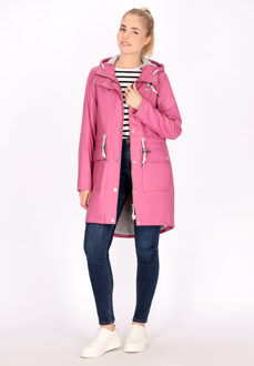 Schmuddelwedda Mackintosh Dames Wilde bes Roze - XL