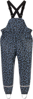 Schmuddelwedda Regenbroek Meisje Blauw grijs zwart Leeuw