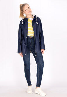 Schmuddelwedda Regenjas Dames marine Marineblauw