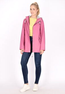 Schmuddelwedda Regenjas Dames Wilde bes Roze