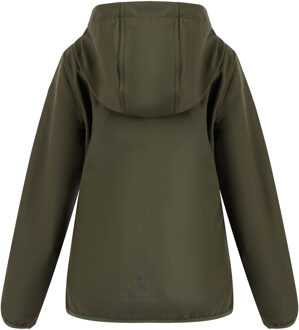 Schmuddelwedda softshell jas jonge donkere olijf - 6J / 116cm