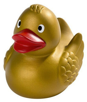 Schnabels eend krijs speelgoed Goud - One size