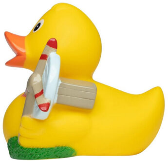 Schnabels energie eend krijsspeeltje - maat One size Geel