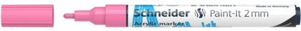 Schneider acryl marker paint-it 310 2 mm., kleur pastel roze