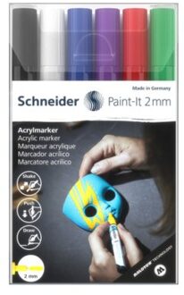 Schneider acryl marker paint-it 310 2mm etui 6st.