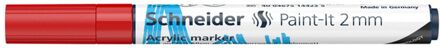 Schneider Acryl Marker Paint-it 310 2mm Rood