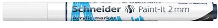 Schneider Acryl Marker Paint-it 310 2mm Wit