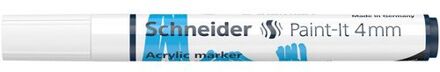 Schneider Acryl Marker Paint-it 320 4mm Wit