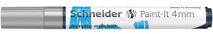 Schneider Acryl Marker Paint-it 320 4mm Zilver
