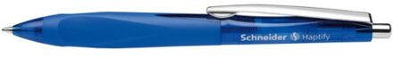 Schneider balpen Schneider Haptify blauw omhulsel, blauwschrijvend S-135303