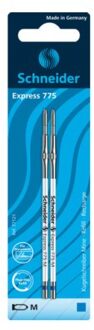 Schneider balpenvulling express 775 m op blister blauw