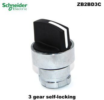 Schneider Elektrische ZB2BD3C Derde Versnelling Selectie Knop Hoofd ZB2-BD5C Derde Versnelling Zelfsluitende Knop/Self-Reset Korte handvat