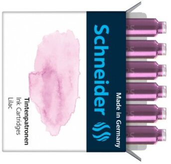 Schneider inktpatronen pastel lila doos 6st.