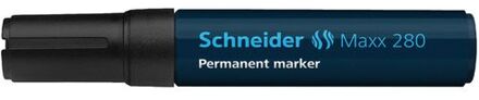 Schneider marker Schneider Maxx 280 permanent beitelpunt zwart Wit