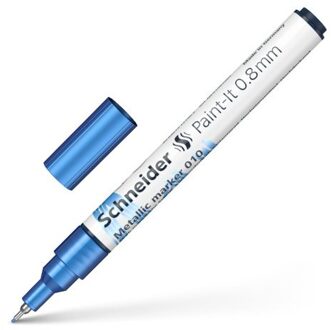 Schneider metallic marker paint-it 0,8 mm, blauw
