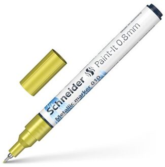 Schneider metallic marker paint-it 0,8 mm, geel