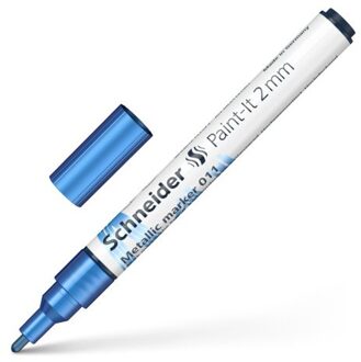 Schneider metallic marker paint-it 2 mm, blauw