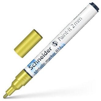 Schneider metallic marker paint-it 2 mm, geel