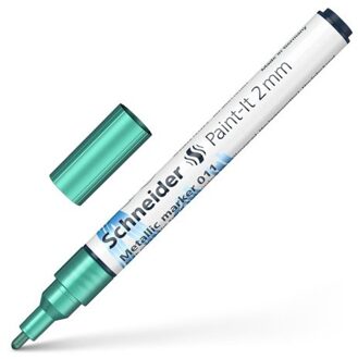 Schneider metallic marker paint-it 2 mm, groen