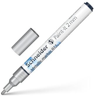 Schneider metallic marker paint-it 2 mm, zilver