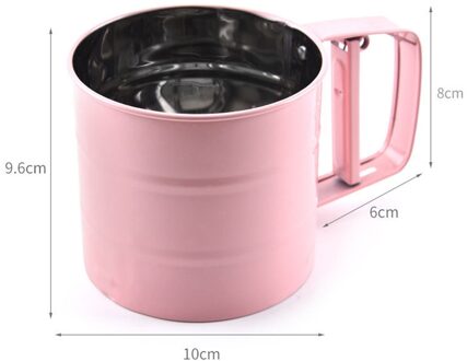 Schnesland Rvs Zeefje Bakken Zeef Keuken Gereedschap roze