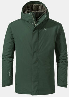 Schöffel Parka Style Froda Gevoerde Parka Groen - 58
