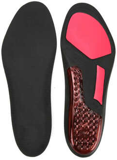 Schoen Binnenzool Sport Binnenzool Ademend Inserts Cuttable Schoen Pads Anti‑slip Inserts Voor Mannen Vrouwen Cuttable Sport Binnenzool zwart 42-44 size