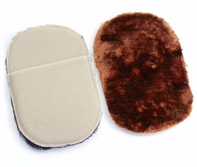 Schoen Handschoenen Shoe Care Borstel Schoenen Cleaner Zachte Wol Pluche Willekeurige Kleur Gepolijst Handschoenen Veeg Schoenen Handtas Borstels