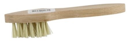 Schoen insmeerborstel haar wit haar