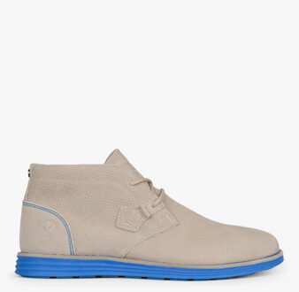 Schoen montfoort zand/koningsblauw Beige - 42