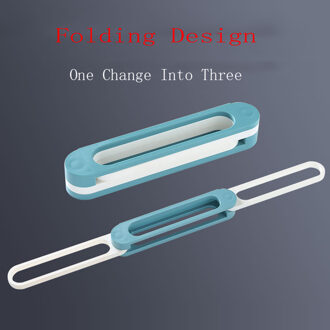 Schoenen Rek Schoen Rekken Organizer Wall Mount Slippers Opknoping Plank Slipper Rack Holder Schoenen Organizer 3 In 1 #20 blauw