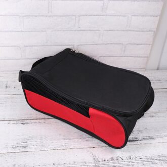 Schoenen Tassen Ventilatie Schoenen Zakjes Ritssluiting Schoen Gevallen Stofdicht Draagtas Voor Outdoor (Lichtgroen) rood