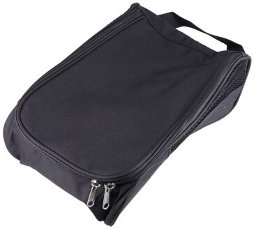 Schoenen Tassen Ventilatie Schoenen Zakjes Ritssluiting Schoen Gevallen Stofdicht Draagtas Voor Outdoor (Lichtgroen) zwart