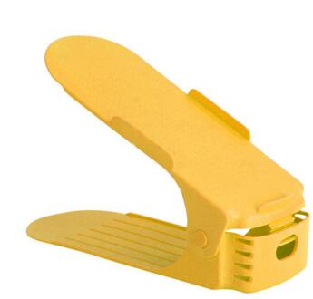 Schoenenrek Duurzaam Verstelbare Schoen Organizer Eenvoudige Double-Layer Schoen Beugel Schoeisel Ondersteuning Slot Ruimtebesparend Schoenen Stand Thuis 06