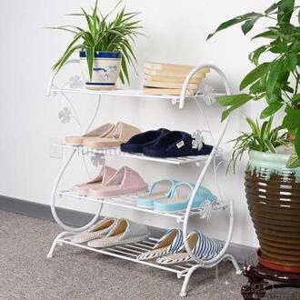 Schoenenrek Speciale Zuinig Huis Familie Slaapkamer Creatieve Mini Eenvoudige Woonkamer Deur Outdoor Smeedijzeren
