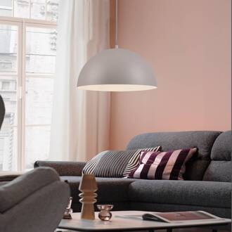 Schöner Wohnen Hanglamp Ali Sandbrise, ijzer, Ø 38 cm E27 zandbries